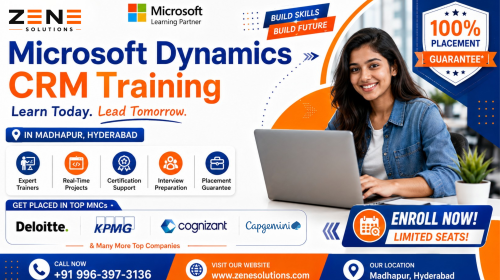 Microsoft Dynamics CRM Training in Madhapur